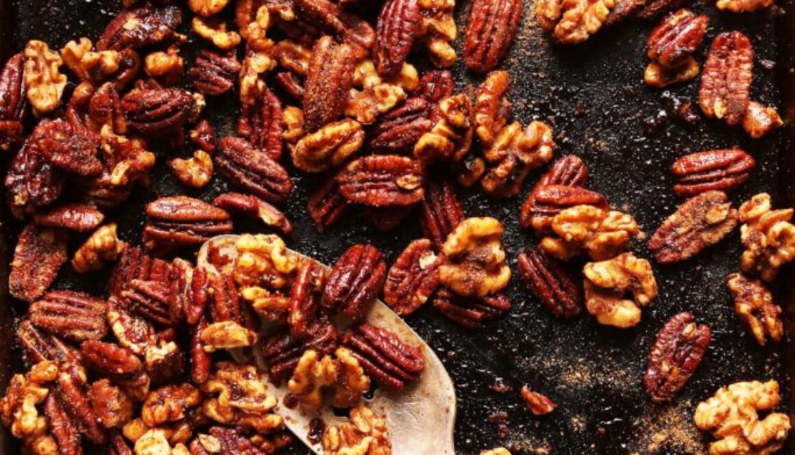 1-Pan Candied Spiced Nuts