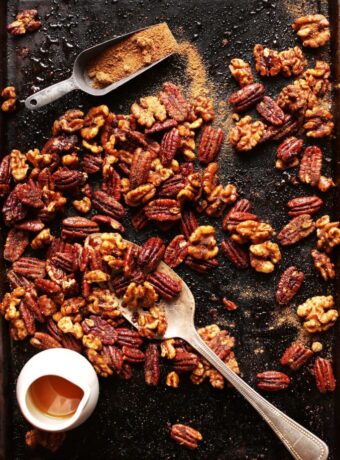 1-Pan Candied Spiced Nuts