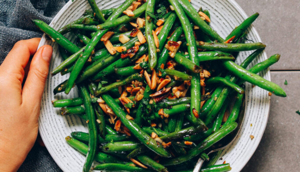 1-Pan Garlicky Green Beans