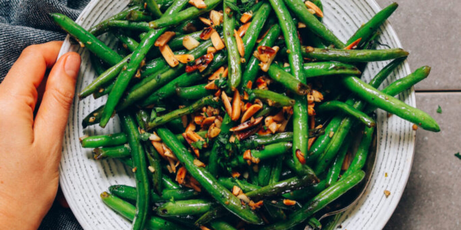 1-Pan Garlicky Green Beans