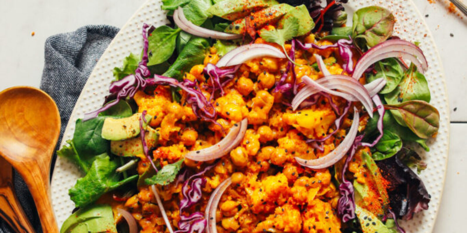 1-Pot Yellow Chickpea Cauliflower Curry (Vegan, Gluten-Free)122